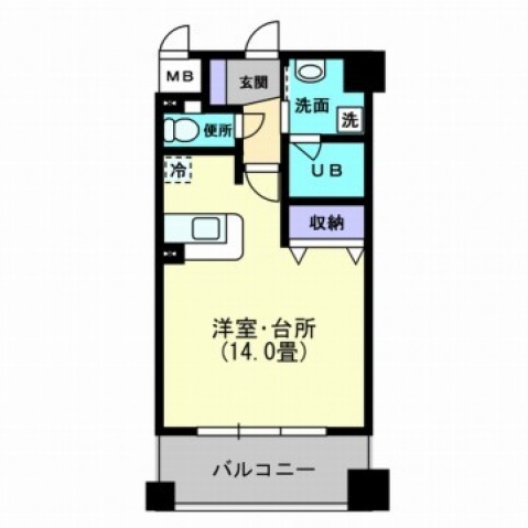 【松山ウエスティンの間取り】