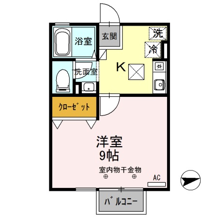 コンフォートＴＫの間取り