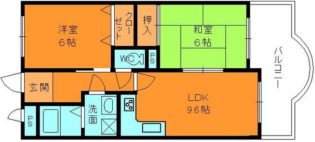 センチュリーアスカ8の間取り