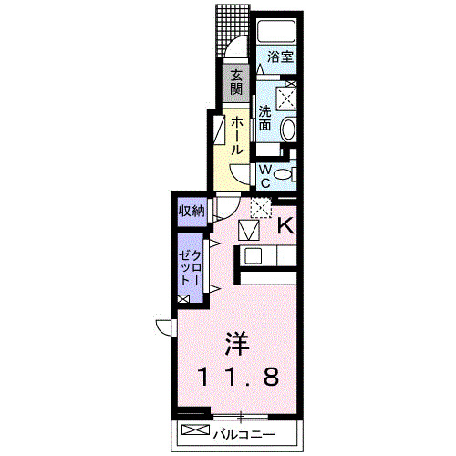 アネモスヒルズ姫路IIの間取り