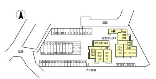 【（仮称）草津市東矢倉４丁目D-ROOM　B棟のその他】