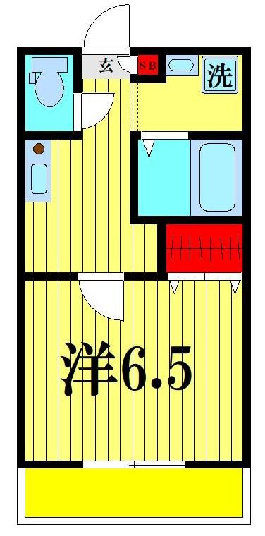 三郷中央キャスト壱番館の間取り