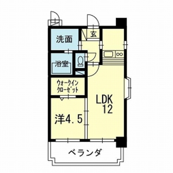 イーストヒルズの間取り