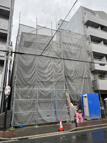 大阪市西成区山王のアパートの建物外観