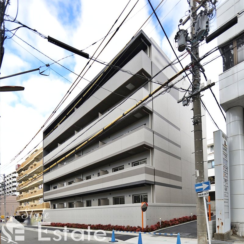 名古屋市名東区本郷のマンションの建物外観