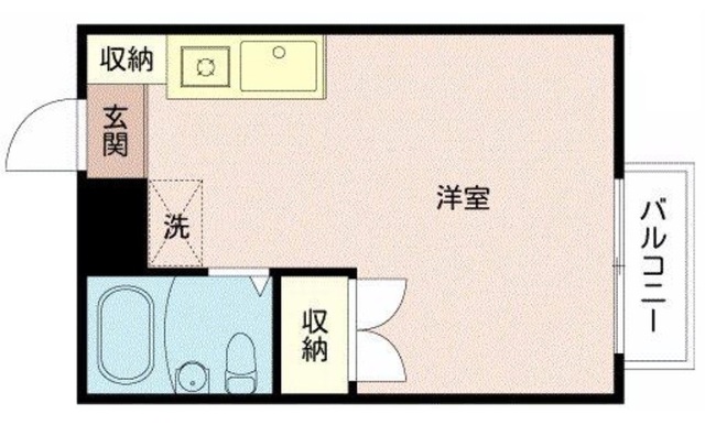 スカイコート都立家政の間取り