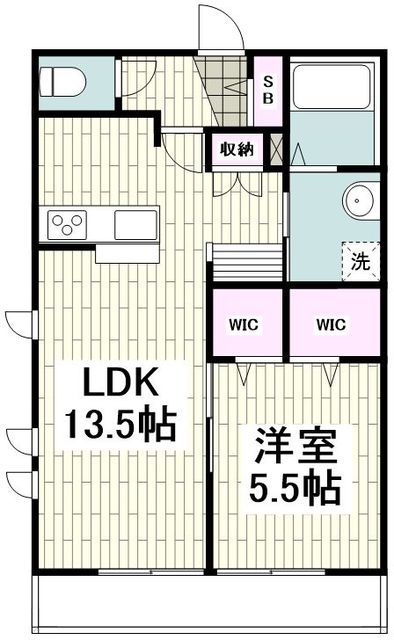 藤沢市鵠沼桜が岡のマンションの間取り