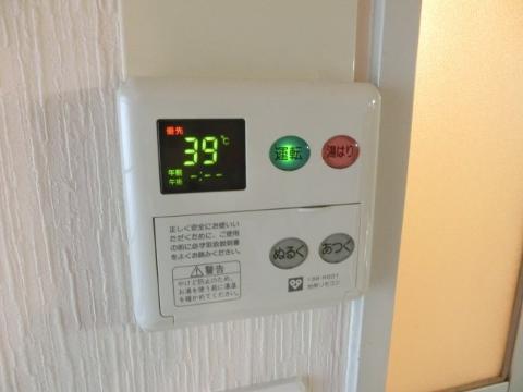 　その他設備　給湯パネル