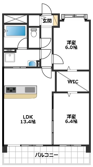 アルカンシェルの間取り
