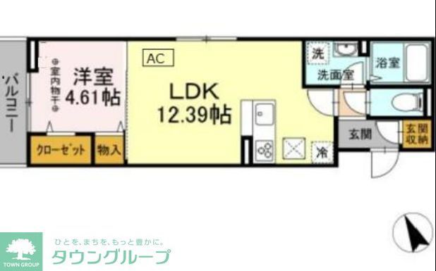 ドゥ　フルールの間取り