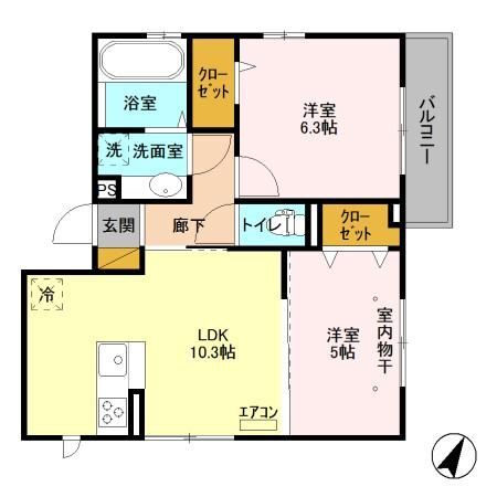 ソラーナの間取り