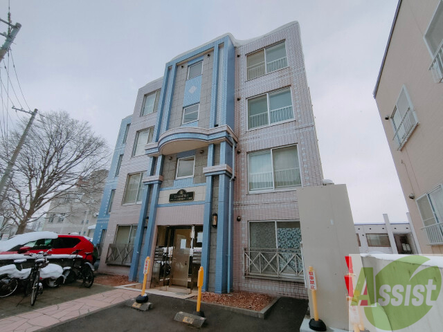 建物外観　札幌市北区北六条西「グランメール植物園オー・弐番舘」