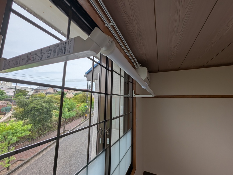 その他設備　室内物干し設置予定です。