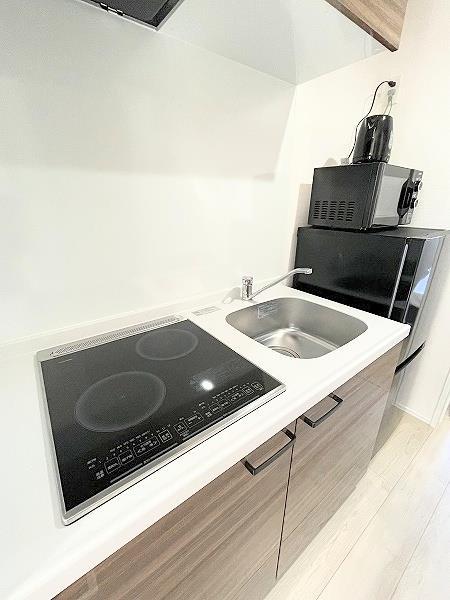 キッチン　２口IHクッキングヒーター