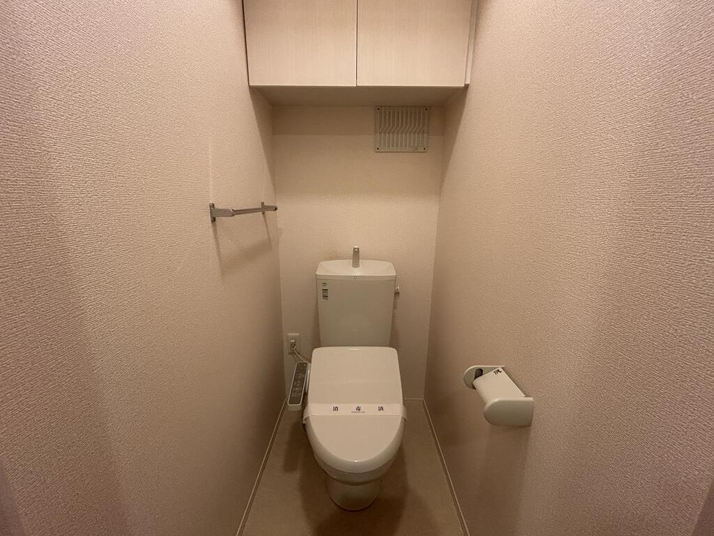トイレ　同物件・別部屋の写真です