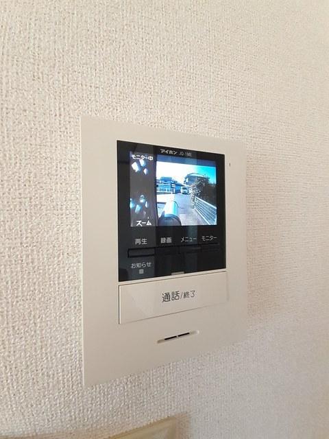 セキュリティ　モニター付きインターホン