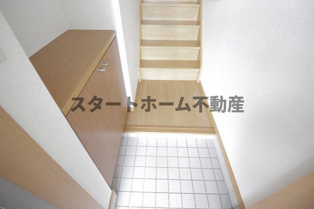 玄関　ゆったりとした玄関です