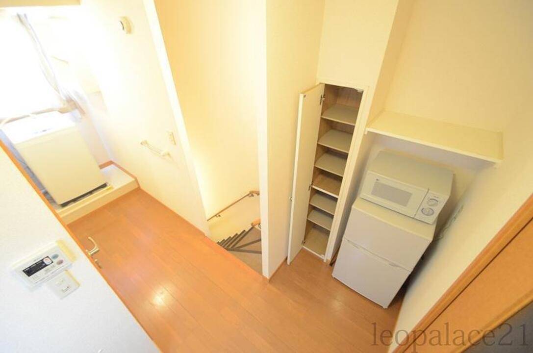 洗面設備　洗濯機置場