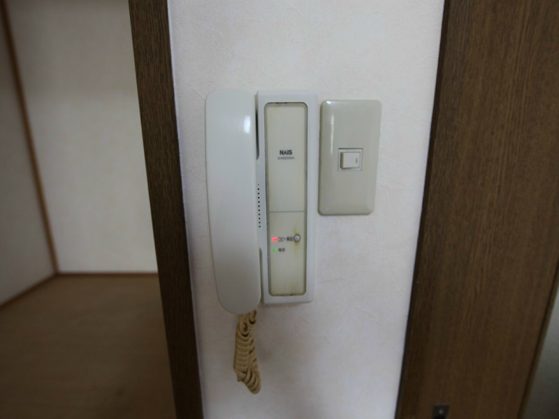 セキュリティ　インターホン付