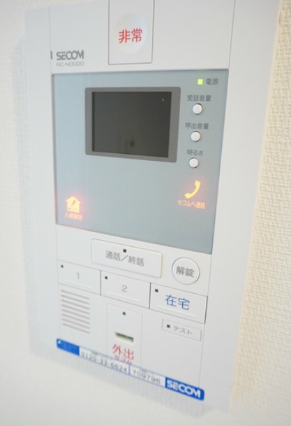 セキュリティ　※同物件・同タイプの写真です。