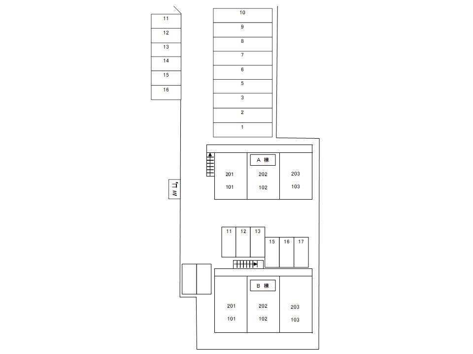 その他　駐車場配置図