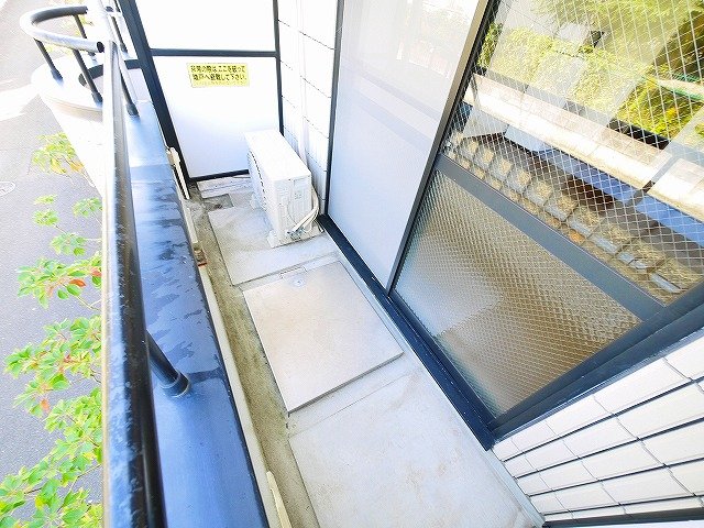 バルコニー　落ち着いた時間を過ごせるバルコニーです