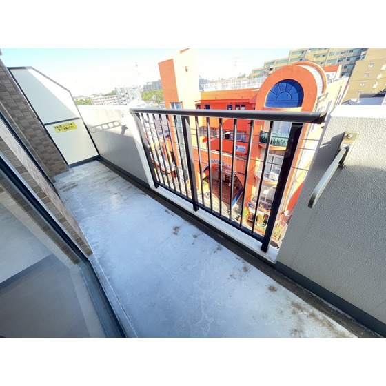 バルコニー　広いバルコニー♪