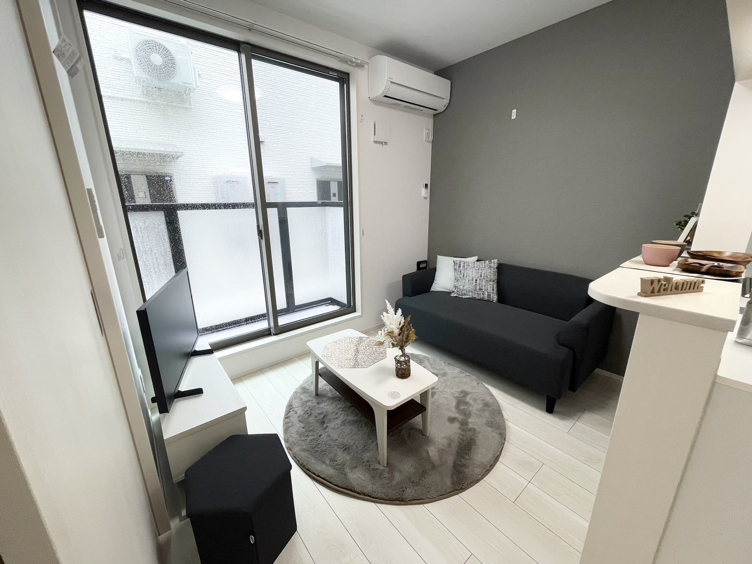 眺望　家具は配置イメージです。