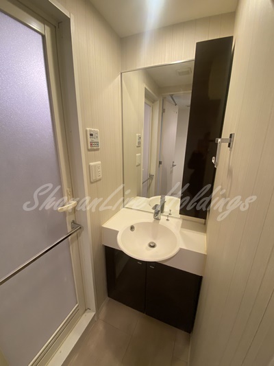 洗面設備　嬉しい独立洗面台