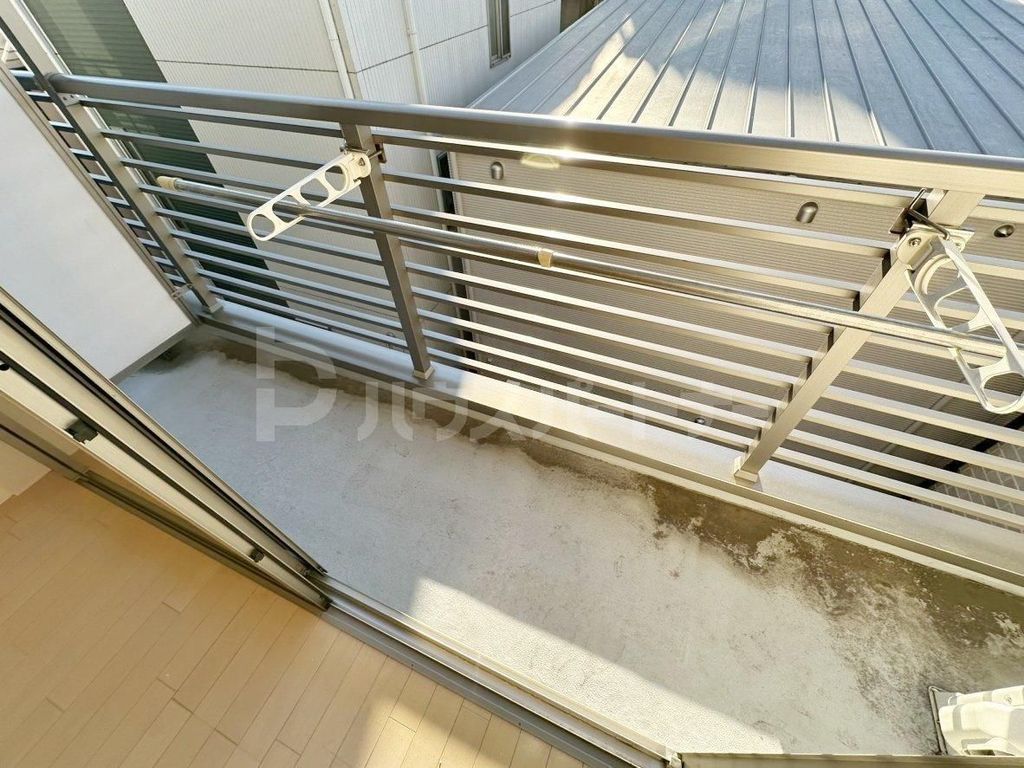 バルコニー　庭