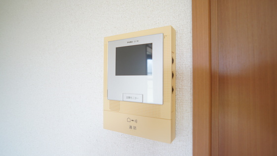 セキュリティ　モニター付きインターホン