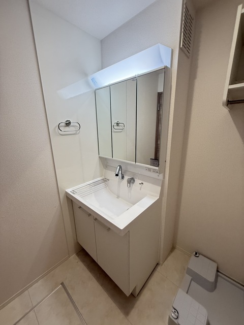 洗面設備　同施工会社参考写真です