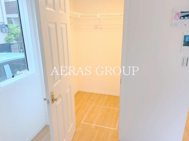 収納　ウォークインクローゼット