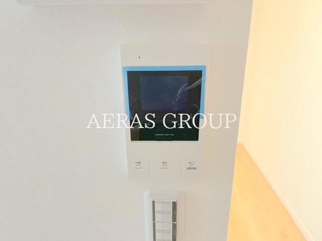 セキュリティ　モニター付きインターホン