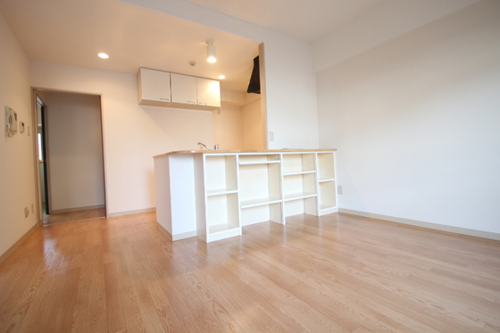 居室・リビング　※別号室の写真になります。