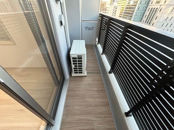 バルコニー　※別部屋の写真です