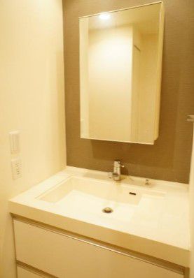洗面設備　別タイプ部屋　参考写真です