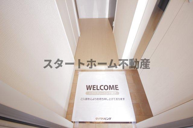 玄関　ゆったりとした玄関です