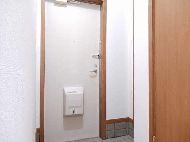 玄関　収納もある玄関です