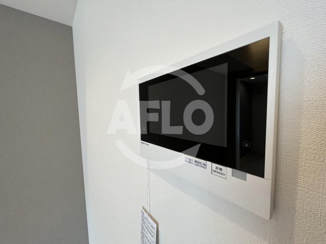 セキュリティ　シーズンフラッツ阿波座　テレビ付きモニターホン