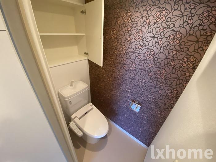 トイレ　ゆったりとした空間のトイレです