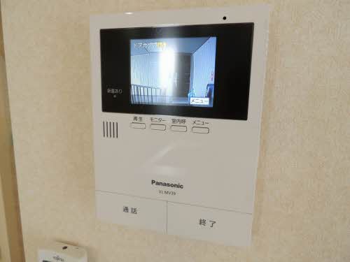 セキュリティ　※写真は別号室のものですので現状優先とさせていただきます