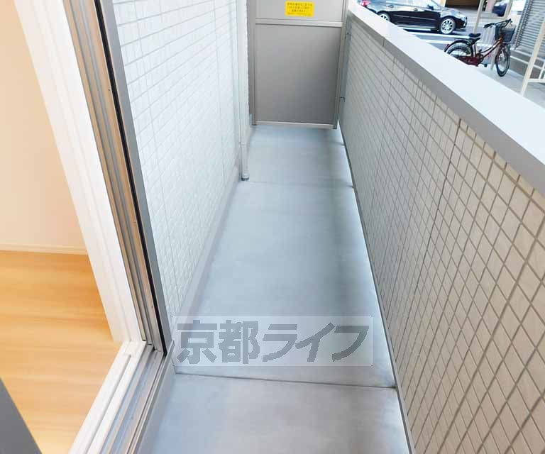 バルコニー　日当たり良好