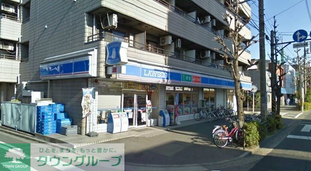 コンビニ　ローソン池上新町店（コンビニ）まで150m