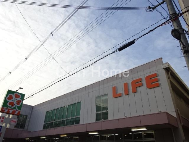 スーパー　ライフ　新深江店（スーパー）まで760m