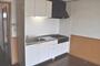 キッチン　システムキッチン(ガス3口グリル付き)