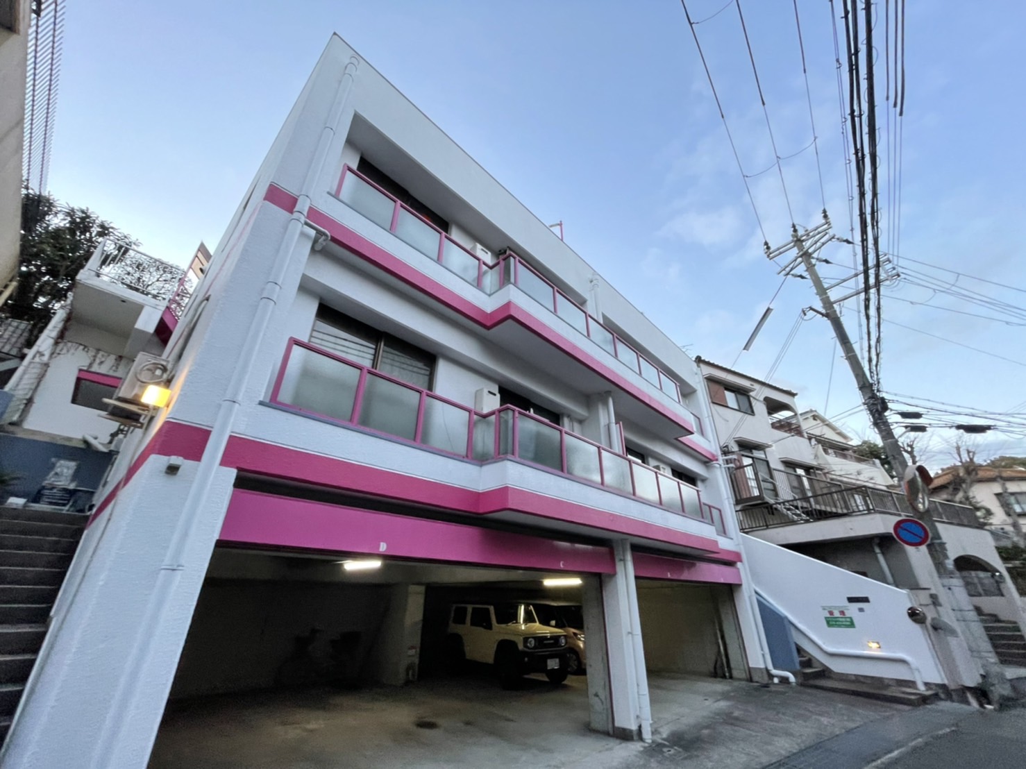 ハイツ甲村 B棟の外観写真