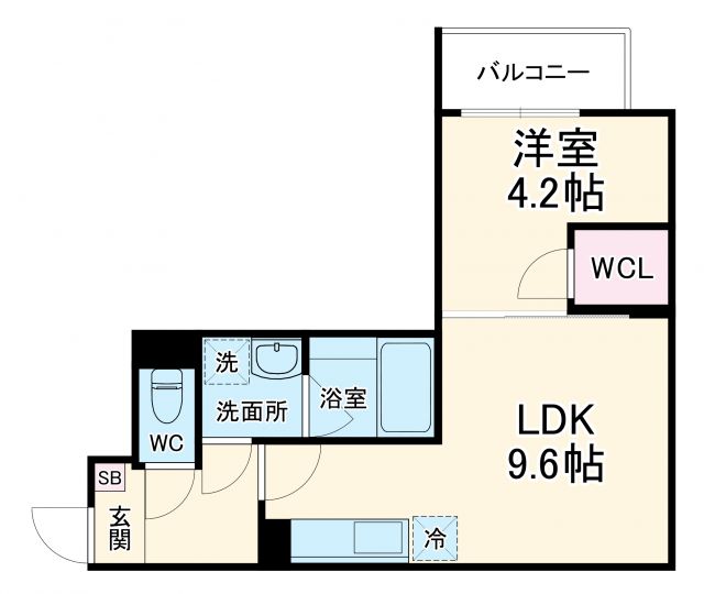セレスタの間取り写真