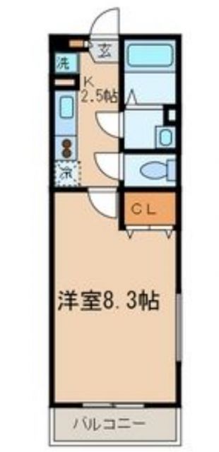 グリーンパルの間取り写真