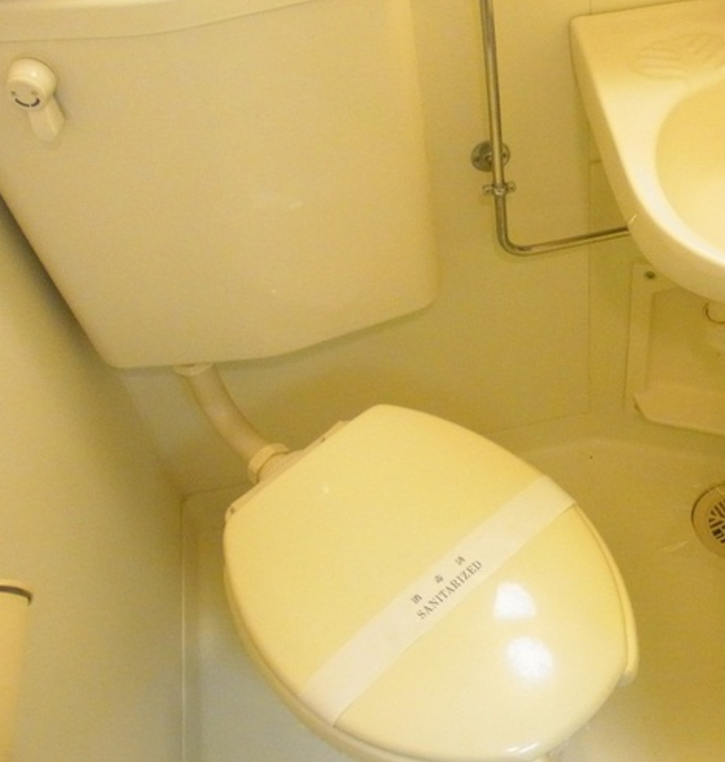 小田急江ノ島線 南林間駅 徒歩4分 4階建 築36年のトイレ写真
